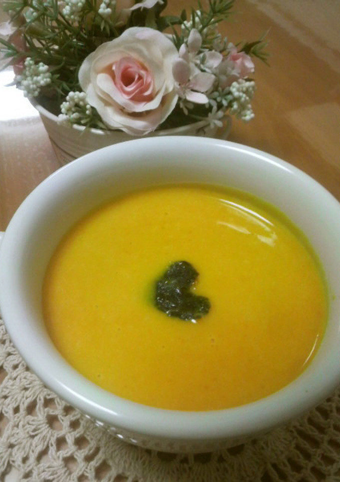 ☆かぼちゃのスープ☆甘くて美味しい♪-レシピのメイン写真