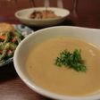さつまいもとコーンのポタージュスープ