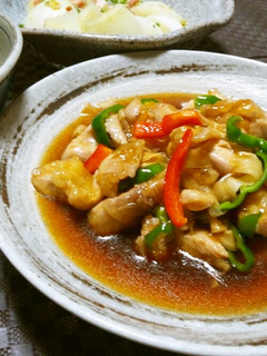 ヘルシー♫揚げない鶏南蛮漬け-レシピのメイン写真