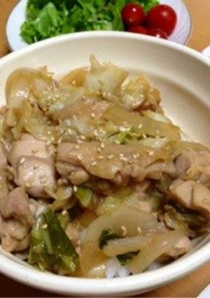 ＊ご飯がすすむ甘ダレ鶏丼-レシピのメイン写真