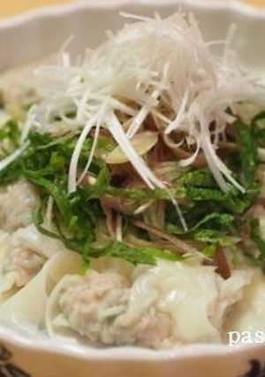 たっぷり薬味でさわやか♪スタミナ水餃子-レシピのメイン写真