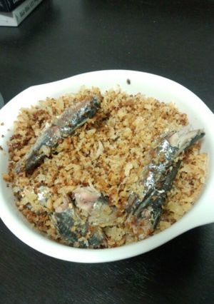 オイルサーディンの香草パン粉のせ-レシピのメイン写真