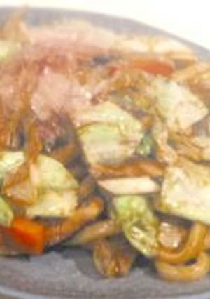 残り野菜一掃！ソース焼きうどん-レシピのメイン写真