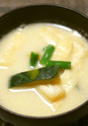 練りごま入り南瓜の味噌汁-レシピのメイン写真