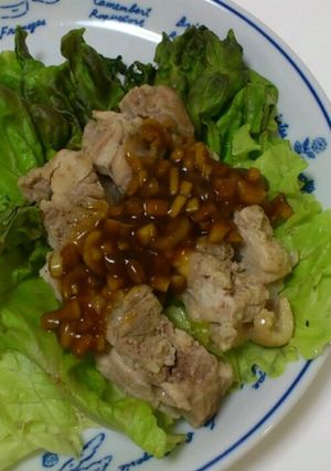 蒸し鶏の南蛮ダレ-レシピのメイン写真