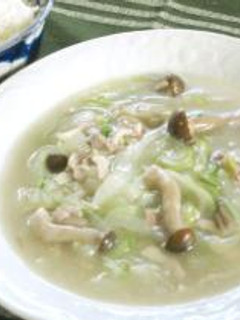 とろ~りあったか♪中華風白菜スープ-レシピのメイン写真