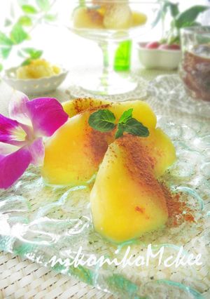 驚きの塩麹効果！美容リンゴ蜂蜜コンポート-レシピのメイン写真