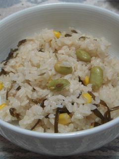 簡単!枝豆ごはん-レシピのメイン写真