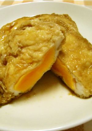 ★簡単!玉子をすし揚げで包んだ甘煮。♪-レシピのメイン写真