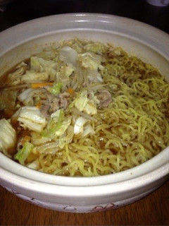 手作りスープで鍋ラーメン☆-レシピのメイン写真