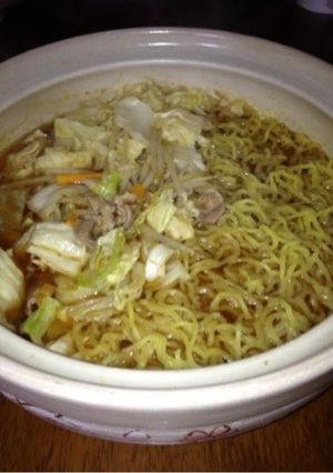 手作りスープで鍋ラーメン☆-レシピのメイン写真