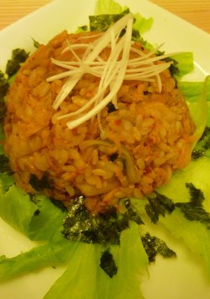 大豆ミート&玄米の味噌キムチチャーハン-レシピのメイン写真