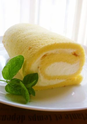 ＊ふわもちロールケーキ生地＊-レシピのメイン写真