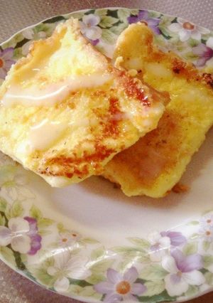 カルピスでフレンチトースト♪-レシピのメイン写真