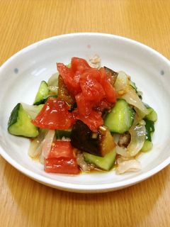 夏野菜の豚しゃぶサラダ-レシピのメイン写真