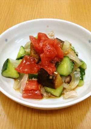 夏野菜の豚しゃぶサラダ-レシピのメイン写真