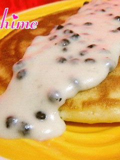 即席!ブルーベリーの濃厚チーズソース-レシピのメイン写真