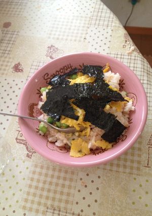 大変身!えだまめんたい飯-レシピのメイン写真