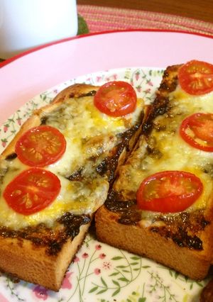 簡単♥岩のりマヨチーズの朝食トースト-レシピのメイン写真