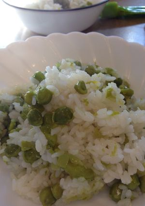 塩麹で柔らかな味 簡単豆ごはん by 黒ひょうおゆき 【クックパッド