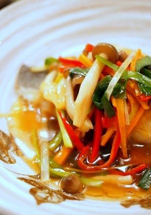 からすかれいの野菜あんかけ-レシピのメイン写真