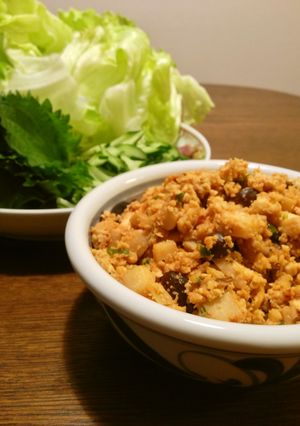 豆腐ミンチのレタス包み-レシピのメイン写真