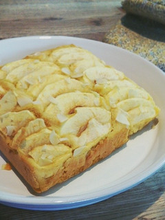 ノンバター*ふんわりリンゴケーキ-レシピのメイン写真