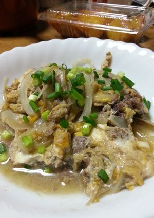 牛肉の柳川風-レシピのメイン写真