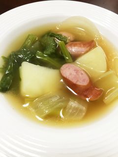 セロリたっぷり簡単ポトフ-レシピのメイン写真