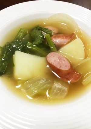 セロリたっぷり簡単ポトフ-レシピのメイン写真