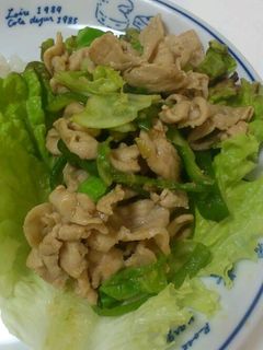 簡単! 豚とピーマンの味噌炒め-レシピのメイン写真