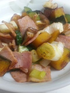 カボチャと、常備野菜のコロコロ炒め-レシピのメイン写真