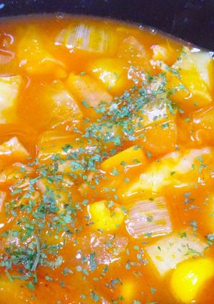 朝ごはんにも！具沢山ミネストローネ☆-レシピのメイン写真