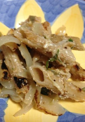夏蒸野菜の明太子パスタ 合理的で簡単で!-レシピのメイン写真