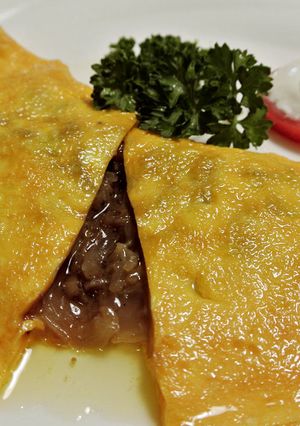 白ワインのおつまみ☆アンチョビのオムレツ-レシピのメイン写真