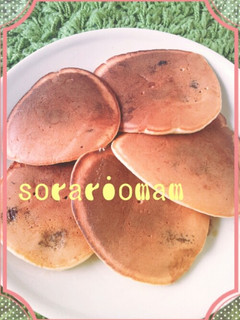 子どもが喜ぶ♡黒糖ホットケーキ-レシピのメイン写真