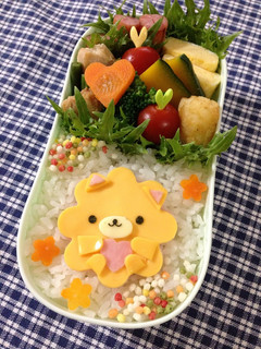 キャラ弁☆ホメコロのお弁当♪-レシピのメイン写真