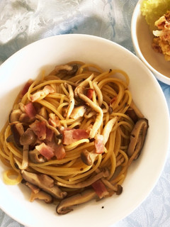 超簡単!子ども大好ききのこスパゲティ-レシピのメイン写真