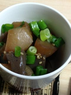 すき焼きたれで!大根とこんにゃくの甘辛煮-レシピのメイン写真