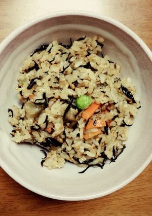 カフェごはん◇ひじきチャーハン-レシピのメイン写真