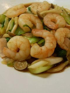 簡単 青梗菜とエビの中華風炒め物-レシピのメイン写真