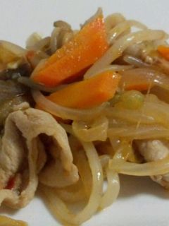 韓国風野菜炒め-レシピのメイン写真