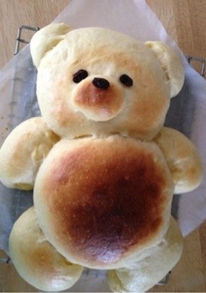 おっきいくまさんのパン-レシピのメイン写真
