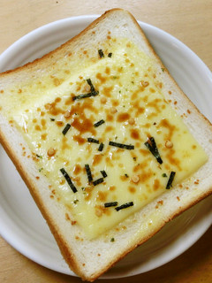 *お茶漬けの素で簡単!和風トースト*-レシピのメイン写真