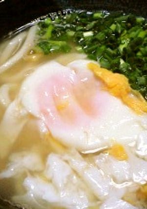 Dr.が自分で作って食べているうどん♪-レシピのメイン写真