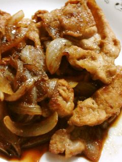 簡単おいしい☆豚肉と玉ねぎのウマ辛炒め♪-レシピのメイン写真