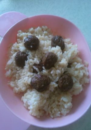 肉団子チャーハン-レシピのメイン写真