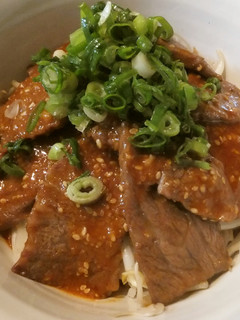 男性向け?!超ガッツリ!牛カルビ丼-レシピのメイン写真