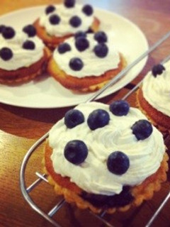 ブルーベリータルト-レシピのメイン写真