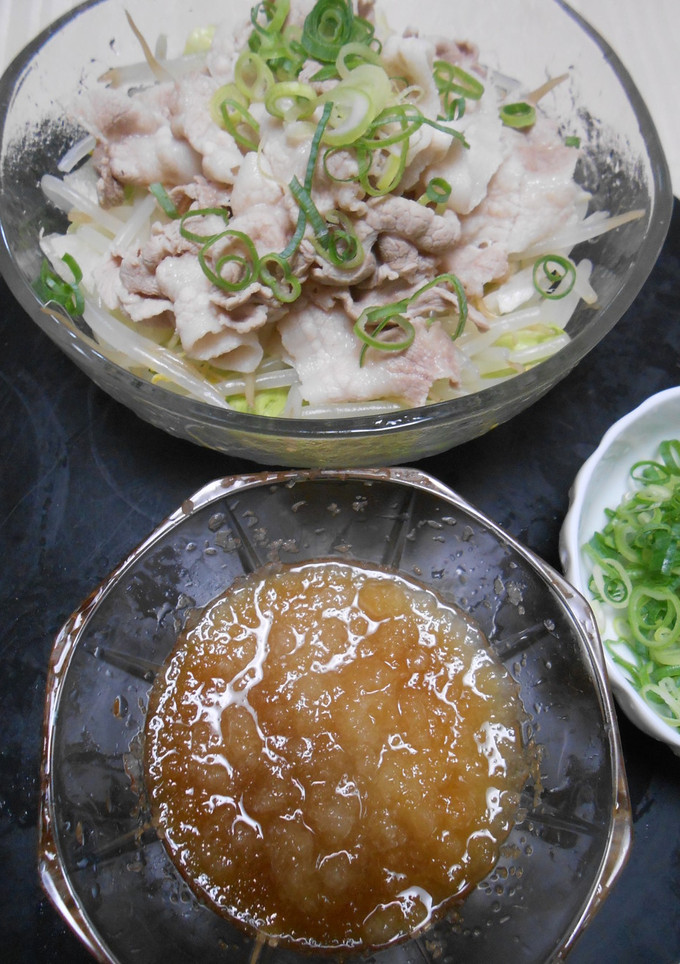茹で豚ばら肉のおろし丸搾りゆず添え-レシピのメイン写真
